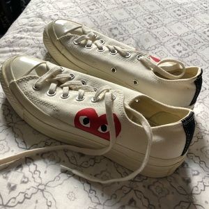 Commes des garçons converse